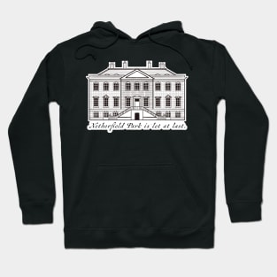 Sketch Drawing of Netherfield Park Pride and Prejudice Hoodie